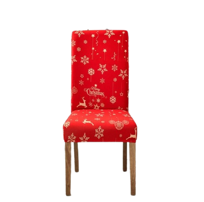 Pokrowiec Na Krzesło Red Christmas Deer