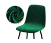 Pokrowiec Na Krzesło Z Zielonego Aksamitu