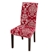 Vintage Czerwony Pokrowiec Na Krzesło