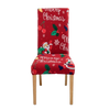 Czerwony Pokrowiec Na Krzesło Merry Christmas